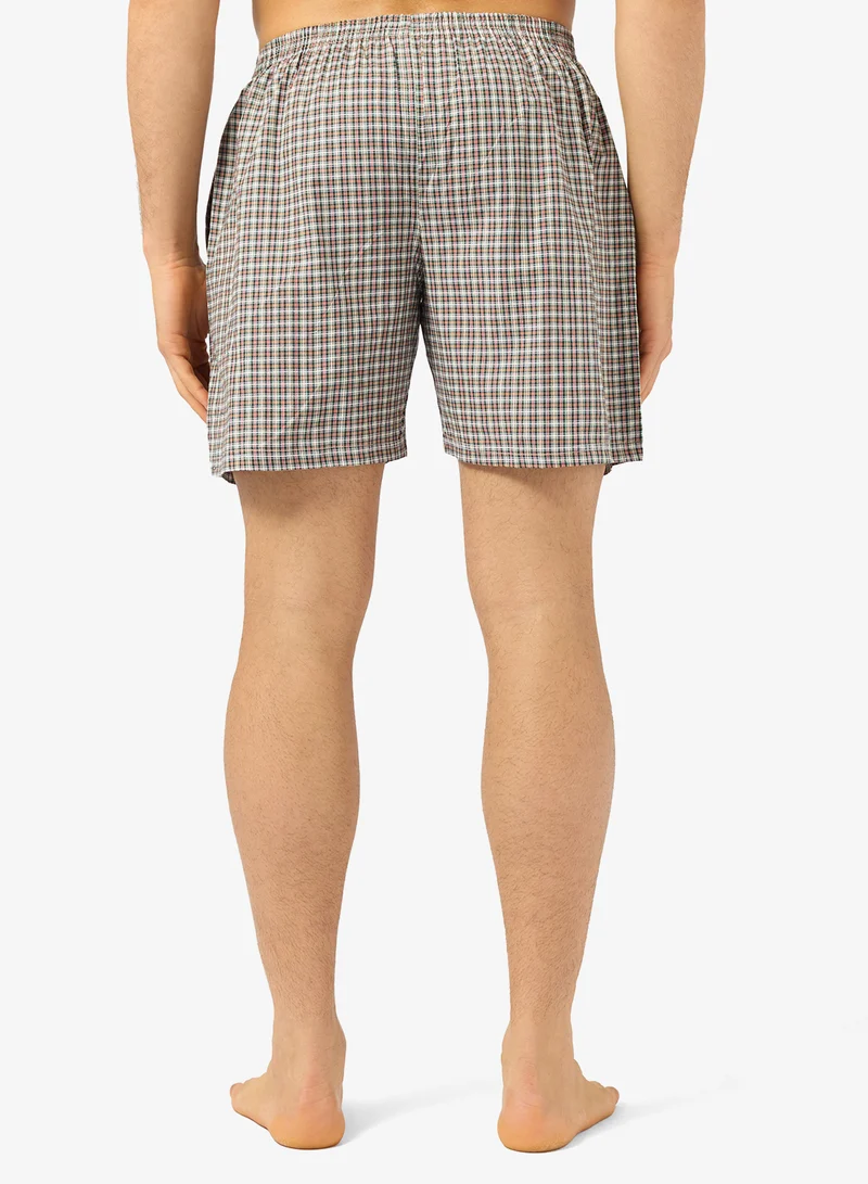 Seventy Five Basics  Woven Boxer of 2 Pack for Men | Best Price UAE